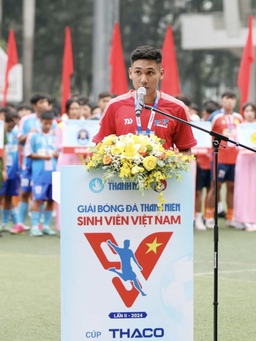 Hình ảnh ấn tượng ngày khai màn giải bóng đá Thanh Niên sinh viên Việt Nam