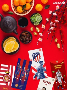 Nhiều đội bóng danh tiếng thế giới gửi lời chúc tết đến Việt Nam, Son Heung-min nhận quà