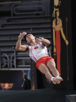 'Hot boy' thể dục dụng cụ Việt Nam vào chung kết Cúp thế giới tại Ai Cập