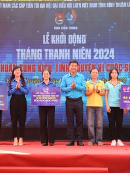 Sôi nổi Tháng Thanh niên 2024 tại Bình Thuận