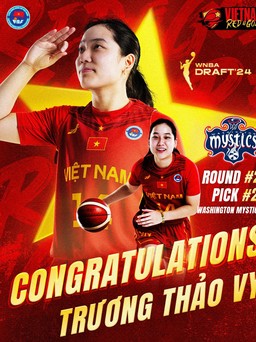 Tuyển thủ bóng rổ Việt Nam được chọn dự giải nữ bóng rổ nhà nghề Mỹ