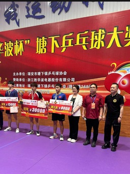 Tay vợt số 1 Việt Nam Nguyễn Anh Tú báo tin cực vui trước ngày tranh vé Olympic