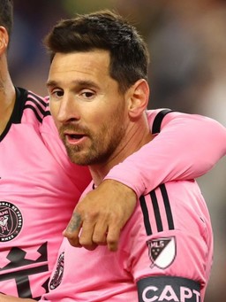 Messi vắng mặt vì chấn thương, Inter Miami ngay lập tức đứt mạch toàn thắng ở MLS