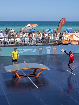 Hơn 130 đội thi đấu giải Teqball thế giới năm 2024 tại Bình Định