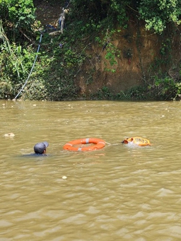 Quảng Ngãi: Tìm thấy thi thể nam công nhân bị nước cuốn mất tích