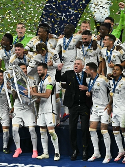 Lần thứ 15 đăng quang, Real Madrid tiếp tục làm bá chủ giải hàng đầu châu Âu