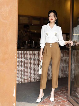 Tôn dáng thon thả, tự tin mọi lúc mọi nơi với quần baggy