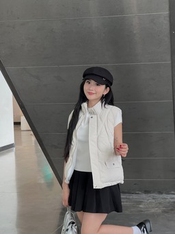 Áo khoác gile phao vừa ấm áp vừa nâng tầm phong cách cho mùa lạnh