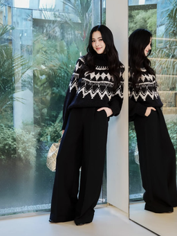 Áo len trở thành lựa chọn hoàn hảo cho tiết trời se lạnh