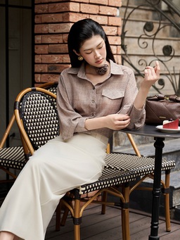 Sơ mi - kiểu áo 'vạn năng' giúp nàng biến hóa trong mọi cuộc hẹn