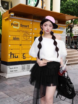 Muôn kiểu biến tấu cho nàng thỏa sức phối đồ cùng áo tay phồng