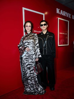 Vợ chồng Cường Seven, Vũ Ngọc Anh khoe street style ấn tượng