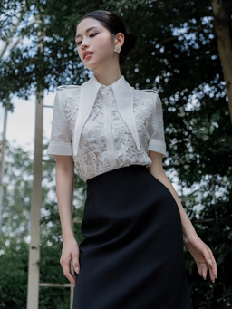 Làm mới phong cách hằng ngày cùng áo sơ mi cổ điển, sơ mi thắt nơ...