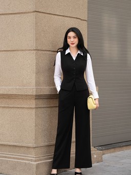 Áo gile và sơ mi, cặp bài trùng cho diện mạo trẻ trung sành điệu