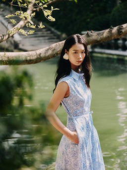 Diện váy hoa, đầm họa tiết, nàng lúc nào cũng trẻ trung xinh đẹp