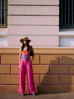 Trang phục loang màu mang luồng gió mới cho phong cách đời thường