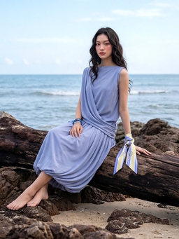 Sở hữu vẻ ngoài thanh thoát, nữ tính với đầm suông