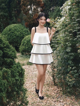 Váy tầng: Gợi ý xuống phố lãng mạn cho nàng yêu phong cách bay bổng