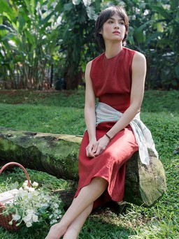 Trang phục linen mộc mạc, chất riêng thời trang của cô nàng năng động