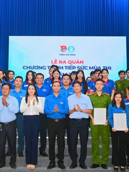 Tại Cà Mau: 1.000 tình nguyện viên đồng hành gần 20.000 thí sinh thi tốt nghiệp THPT