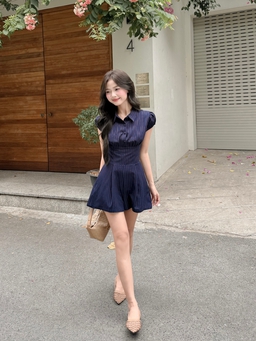 Xanh navy đến xanh pastel ngọt ngào, giúp nàng mặc đẹp mọi góc phố