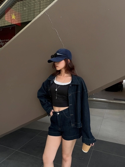 Tôn dáng và không lo cứng nhắc với trang phục denim