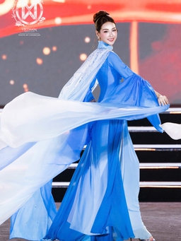 Ngô Nhật Huy đưa 'Vũ khúc hải lam' lên sân khấu chung kết Miss World