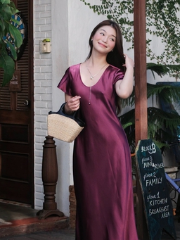 Đầm suông phóng khoáng, tôn dáng tự do