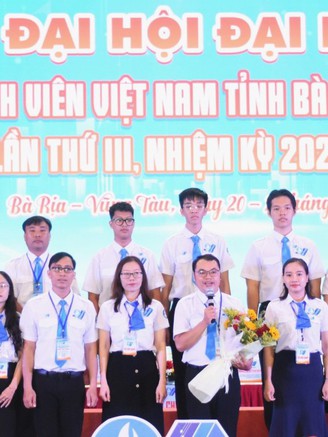 Anh Thôi Đại Việt tái đắc cử Chủ tịch Hội Sinh viên tỉnh Bà Rịa - Vũng Tàu