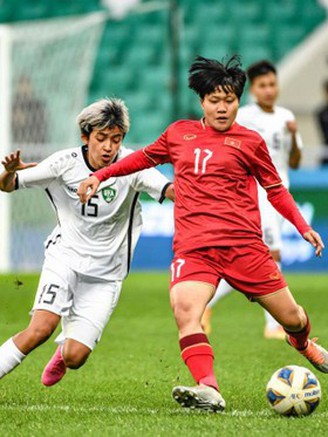Đội tuyển nữ Việt Nam thua sát nút Uzbekistan, cửa đến Olympic 2024 hẹp lại