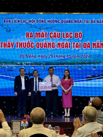 Ra mắt Câu lạc bộ thầy thuốc Quảng Ngãi tại Đà Nẵng