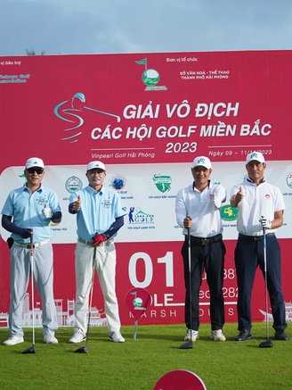 Hào hứng khởi tranh giải vô địch các Hội golf miền Bắc 2023