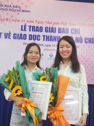 Báo Thanh Niên đạt giải Báo chí vì sự nghiệp phát triển giáo dục TP.HCM