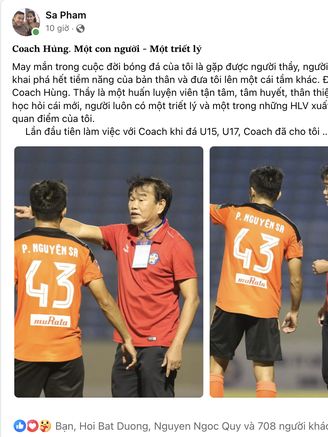 HLV Phan Thanh Hùng: Một con người - một triết lý