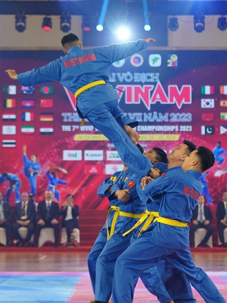 Giải vô địch vovinam thế giới 2023 khởi tranh sôi động tại Việt Nam