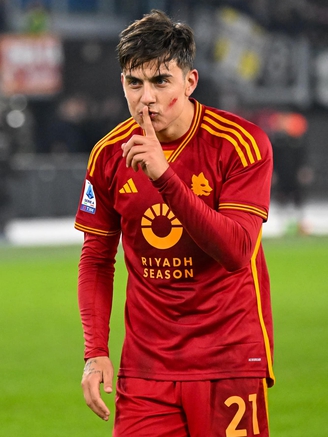 Dybala giải thích cách ăn mừng sau khi giúp AS Roma thắng trận, áp sát tốp 4