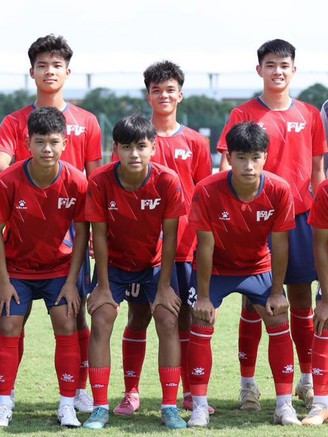 U.17 PVF giao hữu với đối thủ Nhật Bản, cầu thủ trẻ có bài học bổ ích