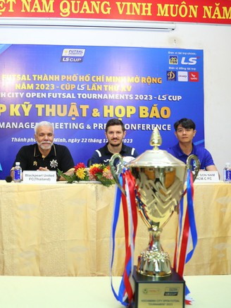 Các ông lớn Thái Lan, Malaysia tranh tài tại giải futsal TP.HCM mở rộng 2023