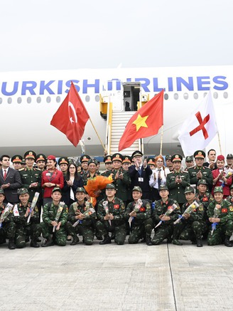 Đoàn cứu hộ động đất Thổ Nhĩ Kỳ của quân đội Việt Nam về nước an toàn