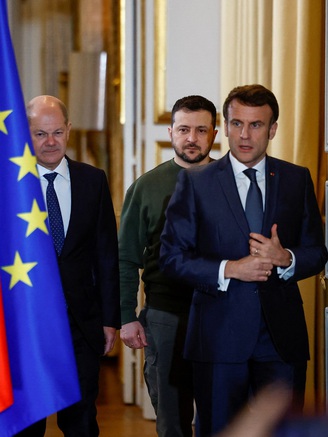 Anh, Pháp, Đức đề xuất thỏa thuận phòng thủ giữa NATO và Ukraine