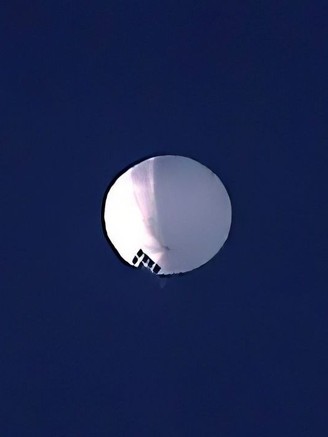 'Khinh khí cầu do thám' của Trung Quốc xuất hiện trên bầu trời Mỹ
