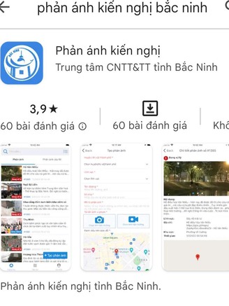 Bắc Ninh: Chủ tịch xã tiếp nhận phản ánh, kiến nghị của người dân trên app
