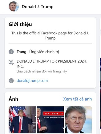 Trở lại Facebook và YouTube, cựu Tổng thống Trump đăng nội dung gì?