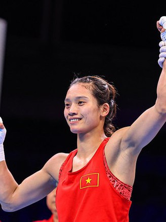 Nguyễn Thị Tâm thắng áp đảo để vào tứ kết giải boxing thế giới 2023