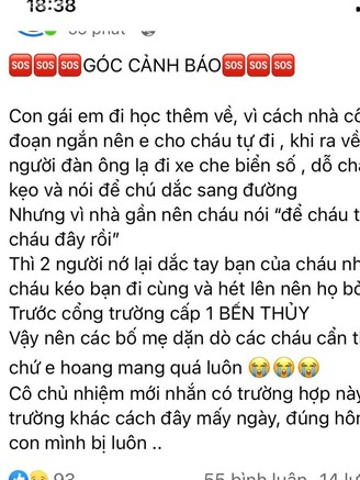Nghệ An: Cảnh báo hiện tượng người lạ dụ dỗ học sinh