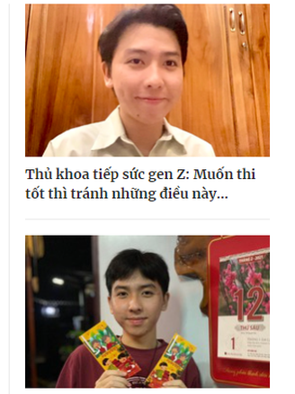 Thủ khoa tiếp sức gen Z: Truyền cảm hứng và tương tác với hàng triệu lượt học sinh