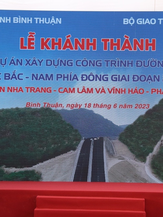 Chính thức khánh thành cao tốc Vĩnh Hảo - Phan Thiết và Nha Trang - Cam Lâm