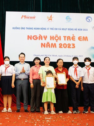 Hội Doanh nhân trẻ Việt Nam thực hiện nhiều chương trình giúp trẻ em khó khăn