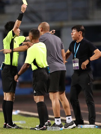 HLV Shin Tae-yong thất vọng, chỉ trích trọng tài khi U.23 Indonesia thua U.23 Việt Nam