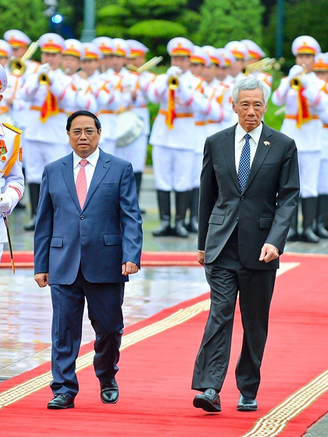Tiến tới nâng cấp quan hệ Việt Nam - Singapore